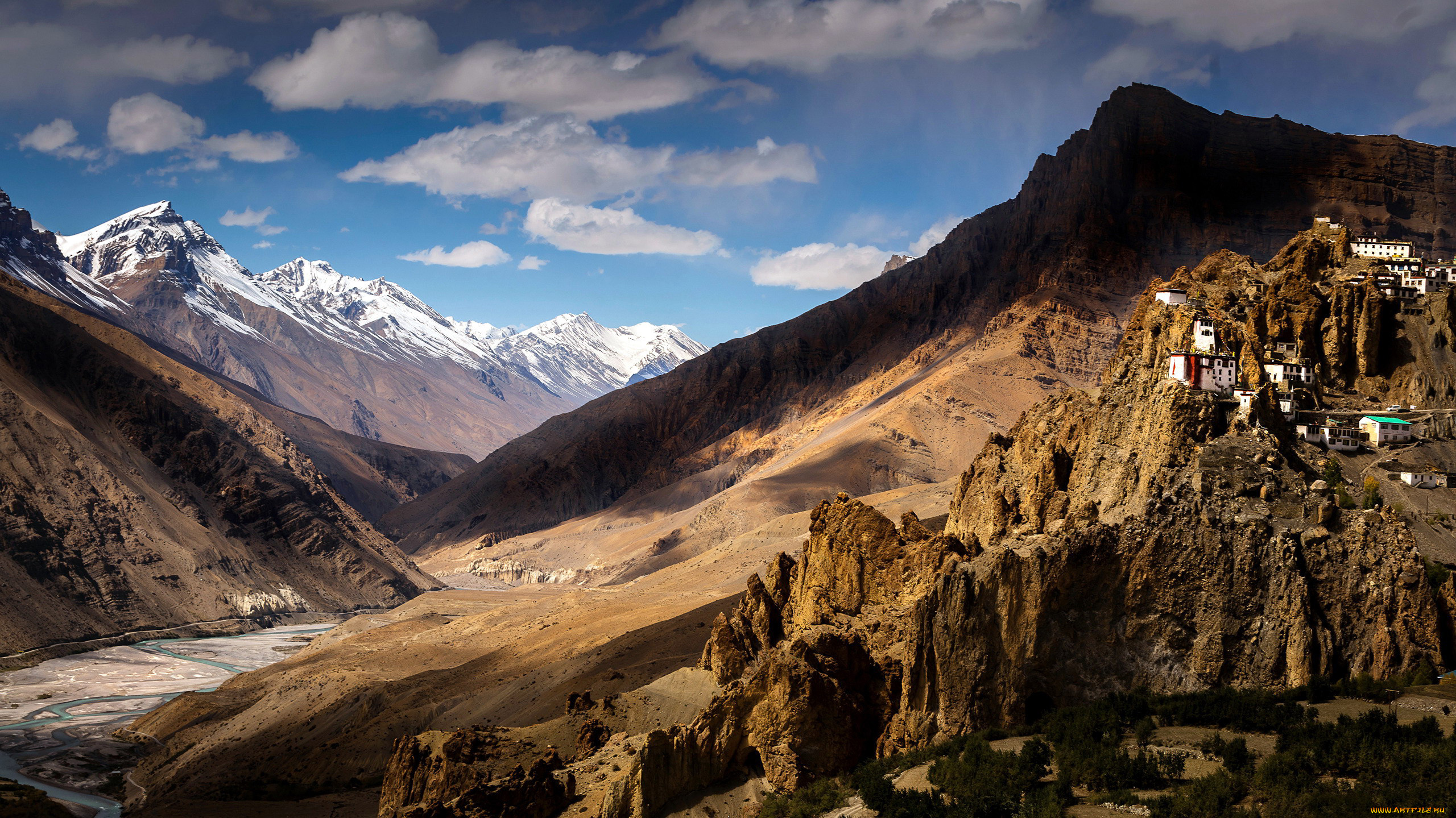 dhankar monastery, , -    , dhankar, monastery